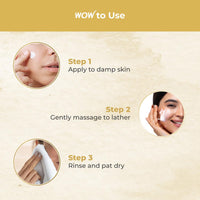 WOW Skin Science Rice Water & Ceramide Hydrating Face Wash | Brightens Skin | Tightens Pores | Locks in Moisture | Reduces Fine Lines | Improves Skin Elasticity | 100ml