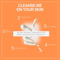 NOURRIR CleanseMe Gentle Skin Cleanser Face wash | 200 ML |All Skin Types | Enriched with Allantoin & Colloidal Oatmeal | Use with or Without Water | Soap Free