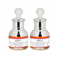 Globus Naturals Glycolic & 1% Salicylic Acid Anti Acne Face Serum, For Oily & Acne Prone Skin, Natural & Ayurvedic Formula, Chemical Free, Cruelty Free, 30 ml, Pack of 2