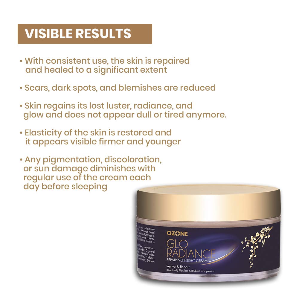Ozone Glo Radiance Repairing Night Cream 50G