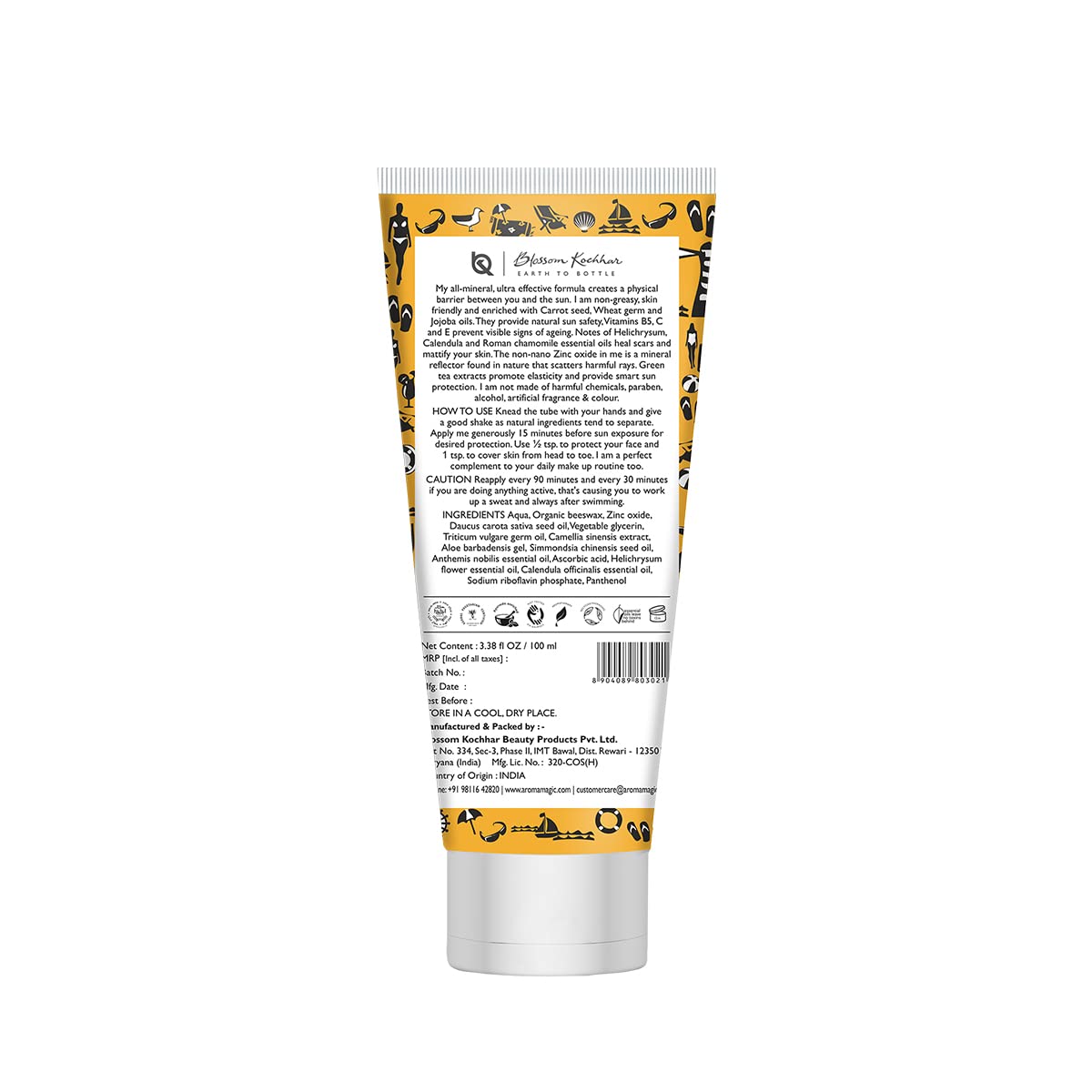Aroma Magic SPF 30 PA ++ Matte Sunblock Lotion With Broad Spectrum Protection UVA/UVB |For All Skin |50ml