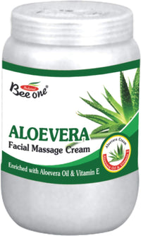Bee One Aloevera Nourishing Skin Cream 900g for All Skin Types | Provides nourishment and soft skin | with 48hr moisture lock