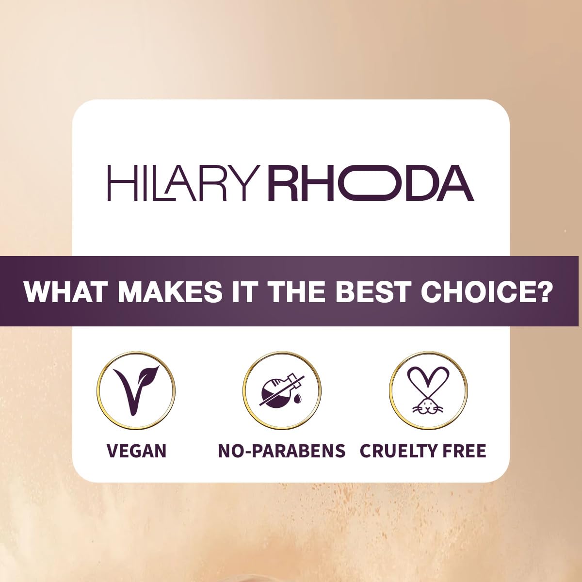 Hilary Rhoda Bake Out Loose Powder | Setting Loose Powder for Face | Matte Finish & Lightweight Loose Powder | Hides Imperfections | Oil Control Formula | 10gm (Tanslucent | Shade 01)