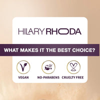 Hilary Rhoda Bake Out Loose Powder | Setting Loose Powder for Face | Matte Finish & Lightweight Loose Powder | Hides Imperfections | Oil Control Formula | 10gm (Tanslucent | Shade 01)