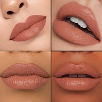 Charmacy Milano Flattering Nude Lipstick (Bikini Tan 08) - 3.6 g, Moisturizing Lips, Highly Pigmented, Light Weight, Smooth Application, Non-Toxic, Vegan, Cruelty Free