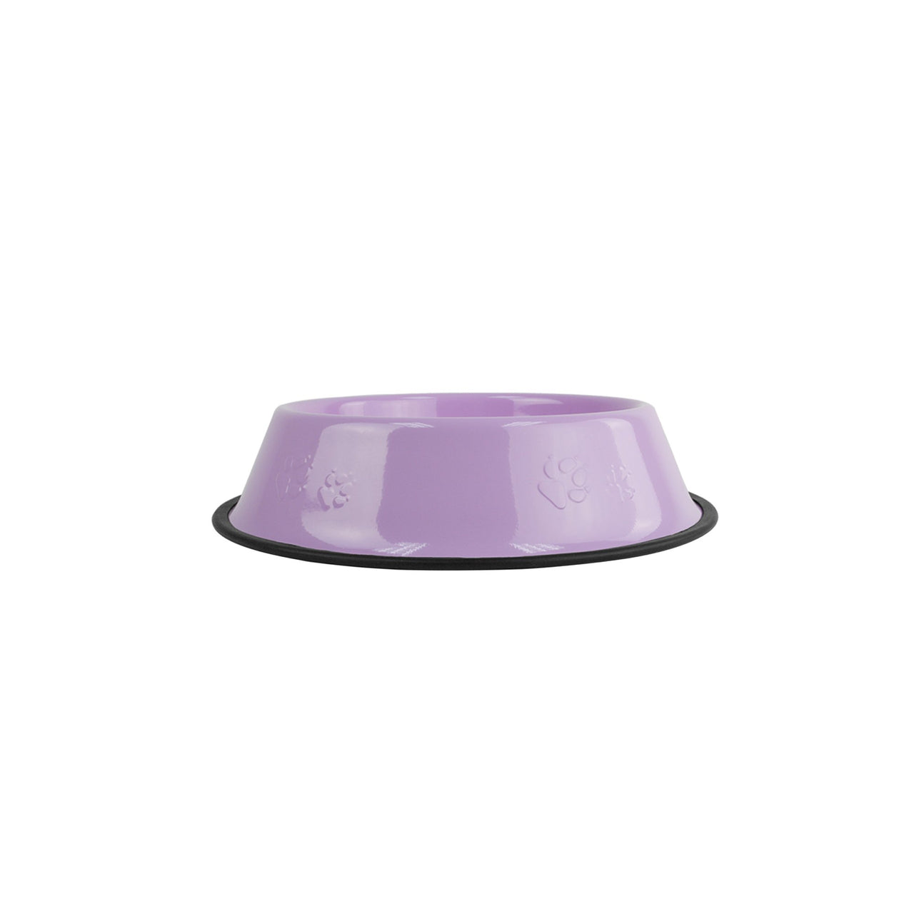 Platinum Pets Non-Tip Stainless Steel Dog Bowl, Sweet Lilac, Medium