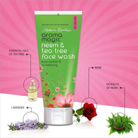 Aroma Magic Neem And Tea Tree Face Wash (PWRD by Niacinamide)- 100 ml (Pack of 2)