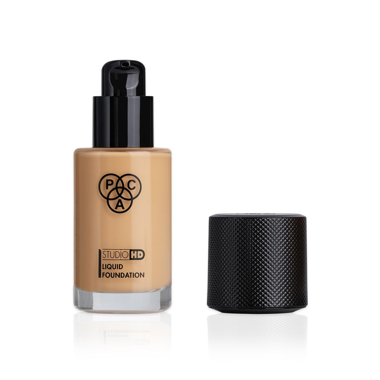 PAC Studio HD Liquid Foundation (1.0) | Lightweight Dewy Satin Finish | Medium to Buildable Coverage | Natural Second Skin like Finish | Suitable for all Skin Types - 28ml