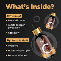 NATURALS Vitamin C Brightening Anti-Aging Glowing Skin Face Serum (multi, pack of 1)