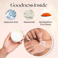 Nourish Mantra Urban Raja Daily Moisturizing Cream | Face Moisturizer for Dry Skin & Pore Minimizing | Enriched with Hyaluronic Acid & Niacinamide | Suits All Skin Types | For Men | 50 ml