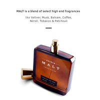 Ustraa Gift for men - Malt - Premium Perfume - 100 ml | Strong & Smooth | Long-Lasting | Intense mix of masculine fragrances | Fragrant Musky Top Notes with Woody Trail