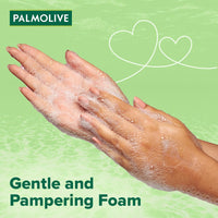 Palmolive Hydrating Foaming Lime & Mint Liquid Hand Wash, Dispenser Bottle (250ml) & Refill Bottle (500ml), Removes Germs, Refreshing Fragrance
