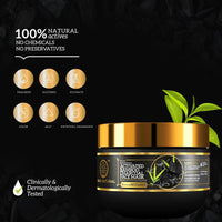 Khadi Natural Activated Bamboo Charcoal Face Mask | Face Mask for Removing Blackheads | Paraben, Silicone & Sulphate Free | Suitable for All Skin Types | Powered Botanics| 200 gm