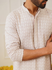 Jompers Embroidered Straight Kurta