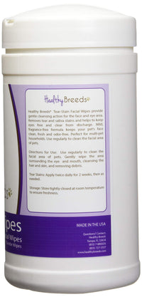 Healthy Breeds Great Dane Tear Stain Wipes 70 Count Great Dane, Blue