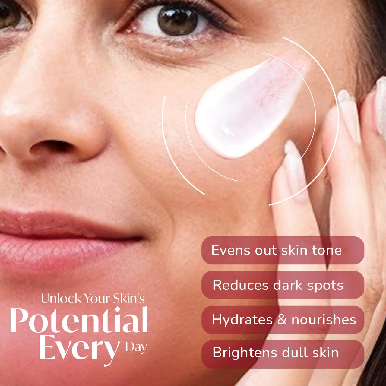 Meglow | Skin Brightening Moisturizer Cream for Women| Hydrates, Repairs, Radiates | Reduces Dark Spots, Melanin, Melasma | Prevents Pigmentation | Even Tone Pack of 3 (15g each)