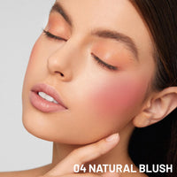 Seven Seas Cheek Bloom Liquid Blusher | Long Lasting and Highly Pigmented | Liquid Blusher and Lip Gloss (02-Cheek Pink, 03-Rosy Cheeks, 04-Natural Blush, Pack of 3)