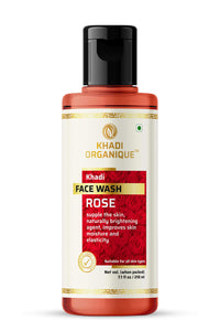 Khadi Organique Face Wash (Rose)