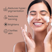 Glamveda Potato Anti Pigmentation Face wash - Reduces Hyperpigmentation & Clarifies skin - No Paraben, SLS, silicone - All Skin Types100ml
