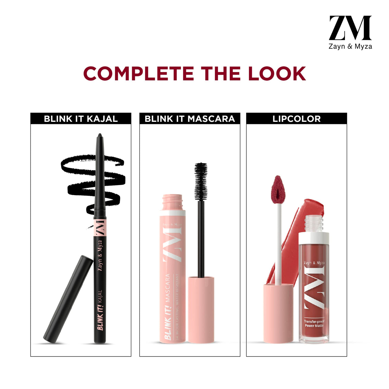 ZM Transfer-Proof Power Matte Finish, Liquid Lip Colour, Toasted Berry, 6 ml