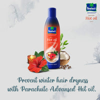 Parachute Advansed Ayurvedic Hot Oil 400 ml with Free 90 ml Pack