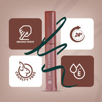 Carlton London Stunnig Black Liquid Eye Liner |Enriched With Vitamin-E |Long Lasting Matte Waterproof Liner, Smudge Proof, Transfer Proof Eye Makeup |Upto 24 Hrs - 5ML(Beetle Wing)