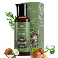Avimee Herbal Shakuntala Hair Fall Control Hair Cleanser | With Keratin Protein & Nansyl | For Strong and Shiny Hair | Sulphate & Paraben Free For Men and Women | 50 mL