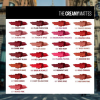 Maybelline New York Matte Lipstick, Intense Colour, Keeps Lips Moisturised, 691 Rich Ruby, Color Sensational Creamy Matte Lipstick, 3.9g