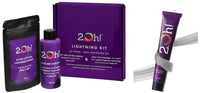 2.Oh! Italian- Steel Grey Hair Color DIY Kit | Semi Permanent Hair Color + Hair Bleach for Hair Color | Hair Highlights for Women & Men | Hair Bleach with Plex & Argan oil| Lightening Kit