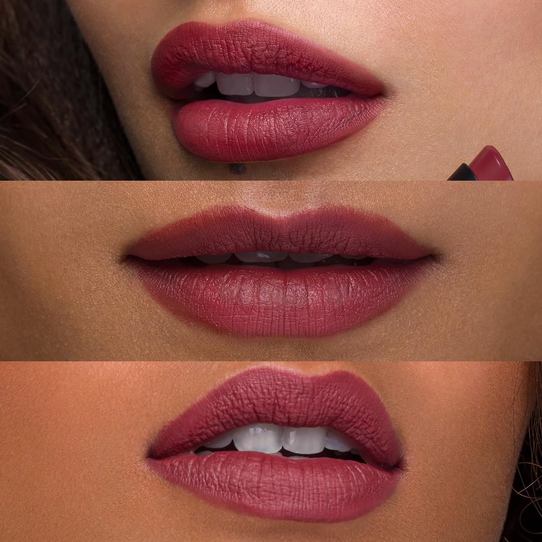 SUGAR Cosmetics Nothing Else Matter Longwear Lipstick for Women | Lasts Up To 8+ Hours| Enriched with Vitamin E | 100% Vegan | 3.2gm - 12 Teak Over