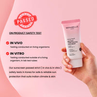 Mirabelle Korea Hong Ssal Red Rice Tone Control Sun Cream SPF 50+ PA++++ | Lightweight & Hydrating | No White Cast | In-Vivo Tested | Korean Skincare | For Men & Women | For All Skin Types | 50g