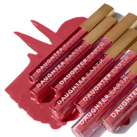 DAUGHTER EARTH Liquid Lipstick With Vitamin E & Hyaluronic Acid | Vegan Highly Pigmented Lip Color | Long Lasting Matte Smudge Proof Lip Stick For Moisturised Hydrating Lips - The Original Pink | 5ml