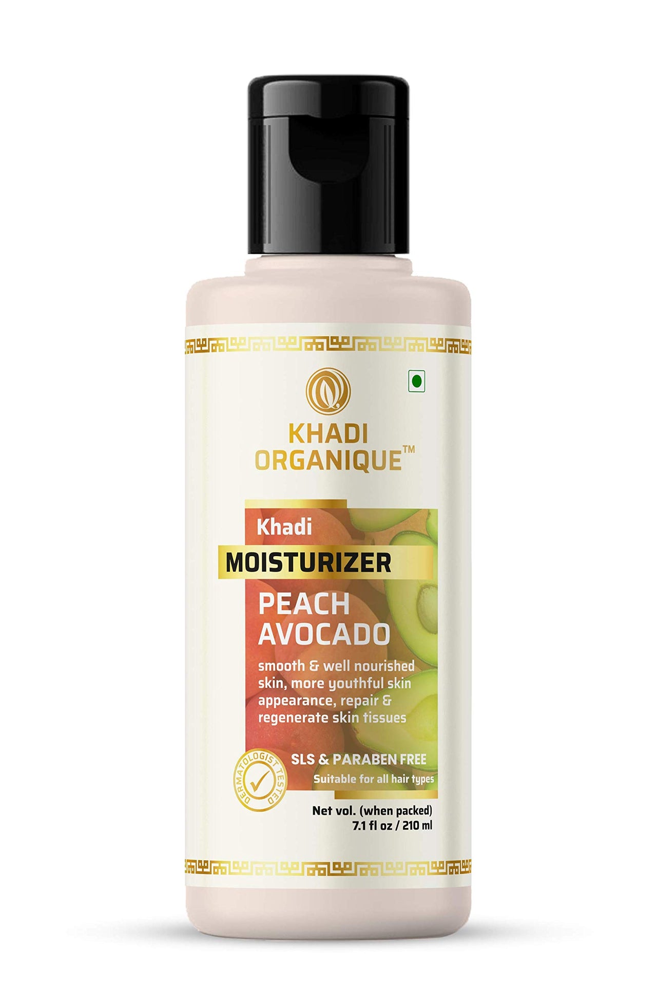 Khadi Organique Peach Avacado Moisturizer for dry skin - Pack of 4