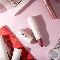 Carlton London Creamy Matte Stardust Bullet Long Stay Lipstick |Enriched with Vitamin E, Castor oil | Intense Colour, Moisturised Lips, Smooth & Light |Upto 8 hrs- 4Gm. (Bare Berry)