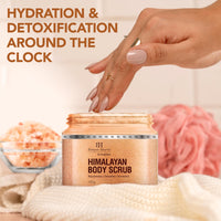 Botanic Hearth Himalayan Salt Body Scrub – Advanced Exfoliating & Hydrating Scrub for Radiant Skin | Deep Cleansing, Moisturizing – 175g
