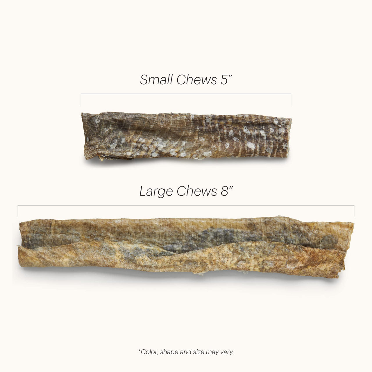 The Honest Kitchen Ocean Chews Crispy Cod Fish Skins Dog Treats, 2.75 oz (Beams)