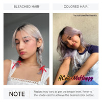 2.Oh! Italian-Lavender Hair Color DIY Kit | Semi-Permanent Color + Bleach for Highlights | With Plex & Argan Oil | Lightening Kit for Women & Men