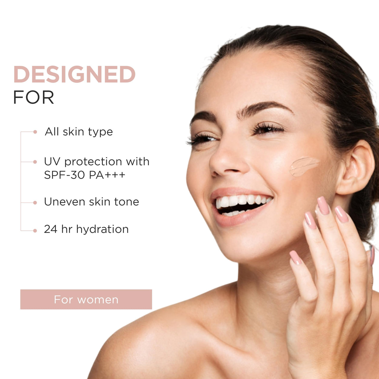 Oshea Herbals Mattifying BB Cream for All SKin Types | Non Greasy & Instant Glow with SPF 30 PA +++ | Enriched with Aloe Vera, Turmeric & Licorice Extracts (002 Beige Medium) 30g