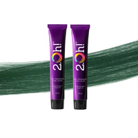 2.Oh! Italian- Emerald Green Hair Color For Women & Men | Ammonia-Free DIY Semi Permanent Hair Color | Enriched with Argan Oil | Lasts upto 12-15 Washes | Pack of 2