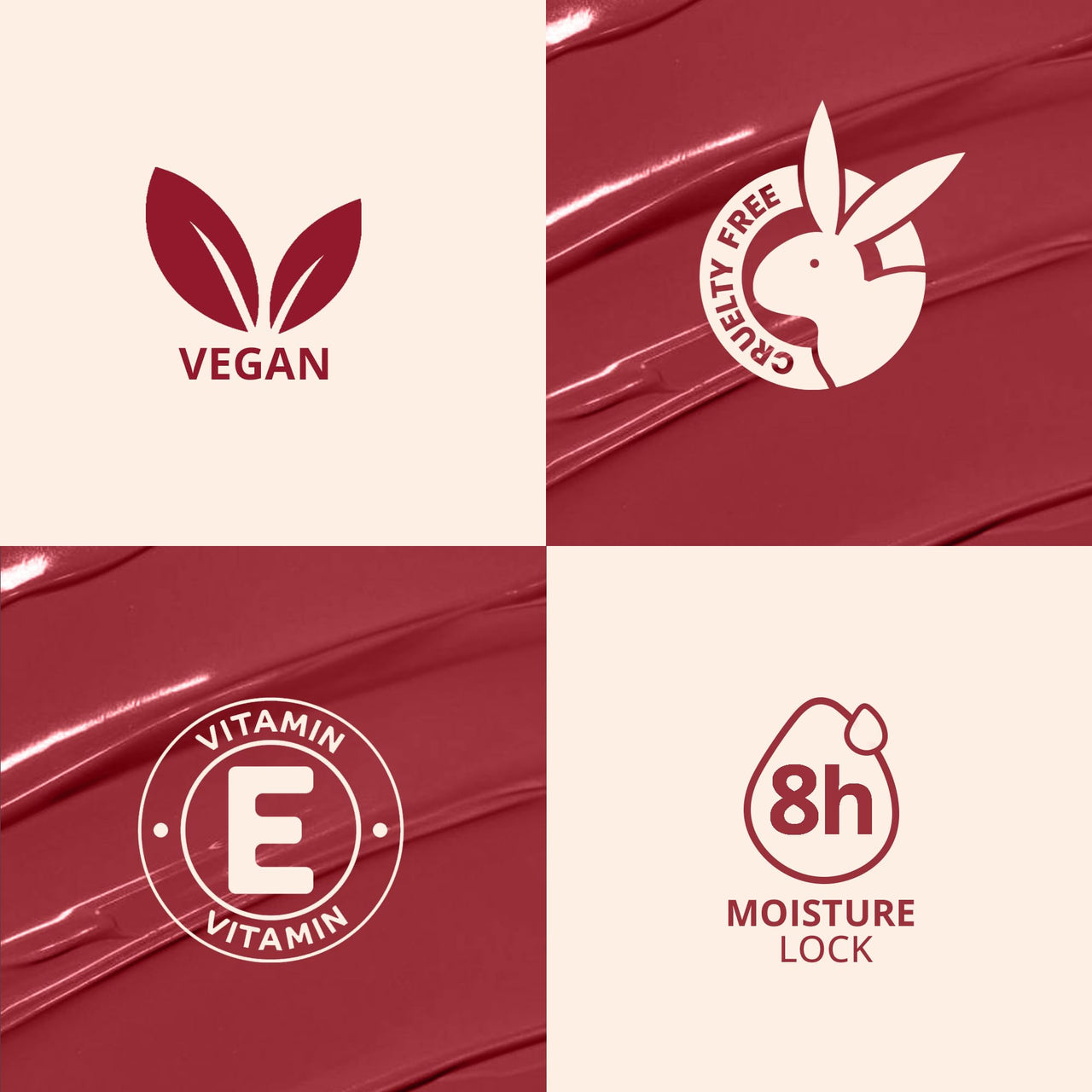 Carlton London Liquid Matte Chuffed Kiss Mocha Me Lipsticks |Enriched with Vitamin E, Avocado Oil | Matte Finish, Non-Sticky and Non-Drying | Upto 12 Hrs- 3ML (Merlot Red)