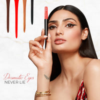Just Herbs Waterproof And Smudge Proof Eyeliner Long Lasting Liquid Eyeliners 2.5G & Eyeliner Waterproof And Smudge Proof, Long Lasting Eyeliners 2.5G (Smoky Charcoal), Multi, Matte Finish