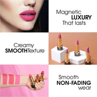 Moon Duchess Matte Perfection Lipstick, Strong Pay-off with Color Lock Technology for a Transfer-Proof and Anti-Darkening Charm with SPF, 24 Hour Moisturisation with Vitamin E-4.2g (Maddalyni, 4.2 g)