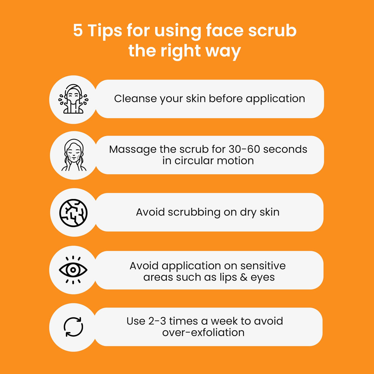 Karrot Natural Skincare Carrot Exfoliating Scrub for Glowing and Brightening Skin, Revitalizes Dullness and Rejuvenates, Contains Green Tea, Thyme Oil, For Men and Women, All Skin Types, 100gms