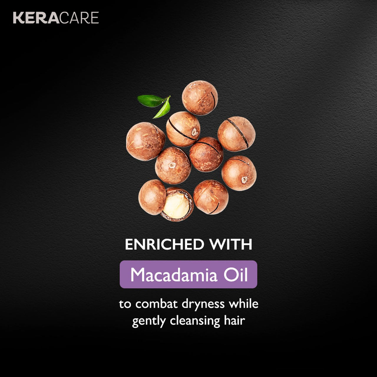 Godrej Professional Keracare Smooth Renew Shampoo | For Unruly Hair | Enriched with Macadamia Oil | 250ml