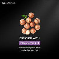 Godrej Professional Keracare Smooth Renew Shampoo | For Unruly Hair | Enriched with Macadamia Oil | 250ml