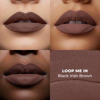 LoveChild Masaba Statement Matte Lipstick, Loop Me In (Irish Brown), Smooth Glide, Bold Matte Finish, Long-Lasting Lipsticks With Mango Butter Nourishing and Intense Color Payoff, Lightweight, 4g