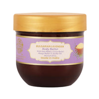 RYLLZ ESSENTIALS Bulgarian Lavender Body Butter With Shea, Cocoa & Mango Butter, Niacinamide & Jojoba Oil | For 48Hrs Moisturisation, Stretch Marks, Dry/Itchy Skin & Uneven Skin Tone | 200 Ml