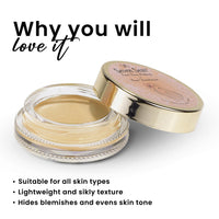 Seven Seas Dual Base Makeup + Foundation & Concealer | Lightweight, Full Coverage, Matte Finish With SPF | Long Lasting Face Makeup (Sun Beige)