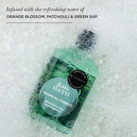 Kimirica Tropical Forest Bubble Bath, 100% Vegan and Paraben Free with Goodness of Ginkgo Biloba & White Tea Extracts, Pro-Vitamin B5, Aloe Vera & Vitamin E | 270 ml