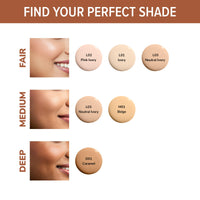 Mila Beauté Built to Cover Liquid Foundation I Medium to Buildable Coverage I Matte Finish I Lightweight I SPF 20 I Super Hydrating with Hyaluronic Acid (M-1-Beige, 30ml)